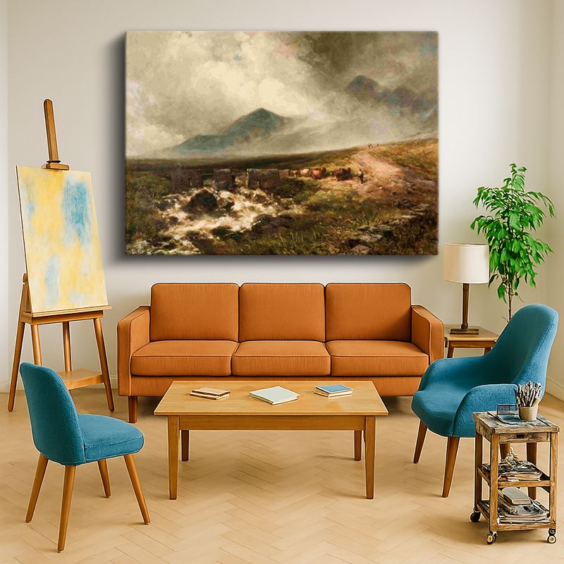 Ressam Kanvas Tablo 346