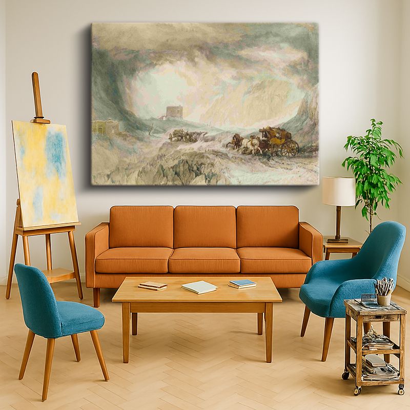 Ressam Kanvas Tablo 353