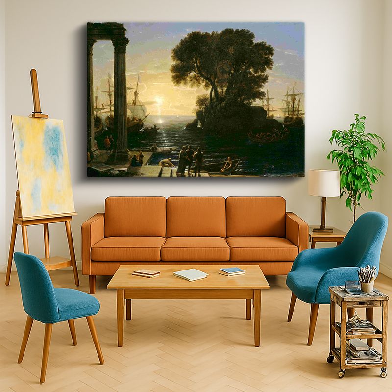 Ressam Kanvas Tablo 355