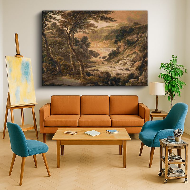 Ressam Kanvas Tablo 386