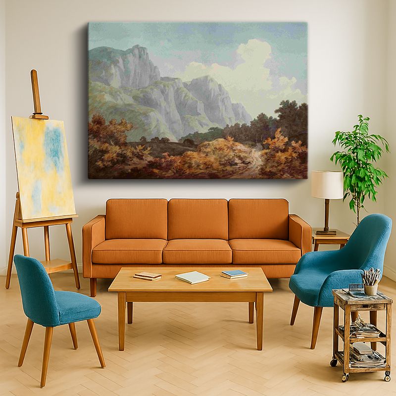 Ressam Kanvas Tablo 389