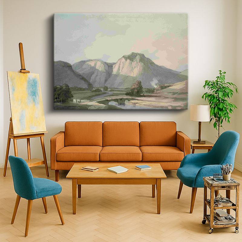 Ressam Kanvas Tablo 392