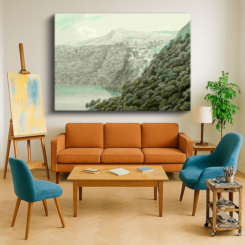 Ressam Kanvas Tablo 395