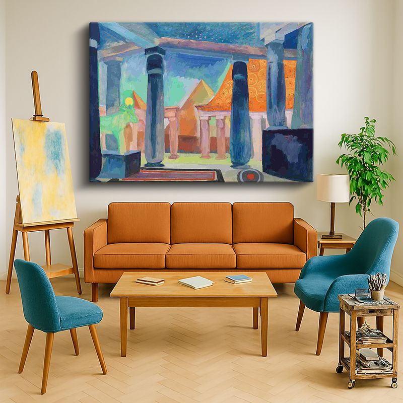 Ressam Kanvas Tablo 519