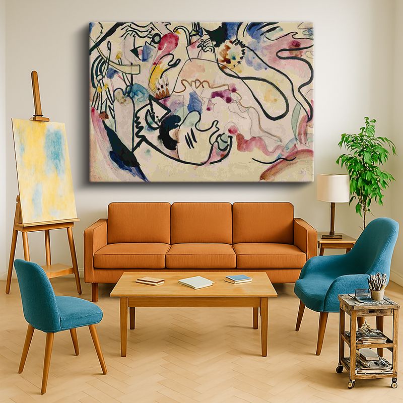 Ressam Kanvas Tablo 520