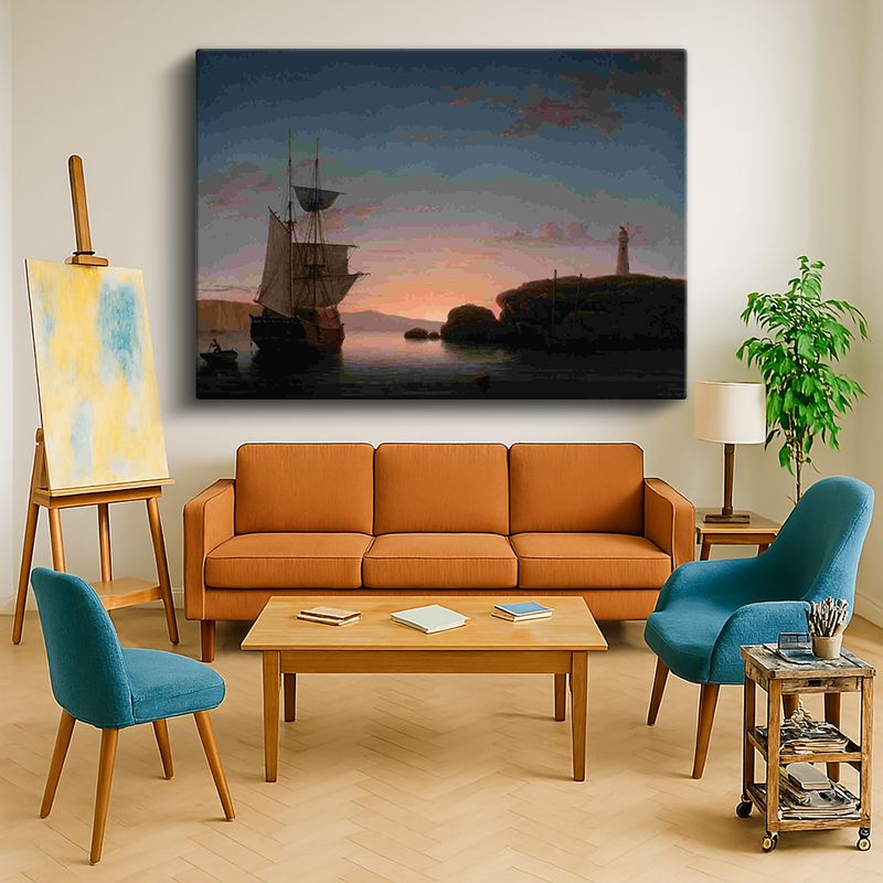 Ressam Kanvas Tablo 526