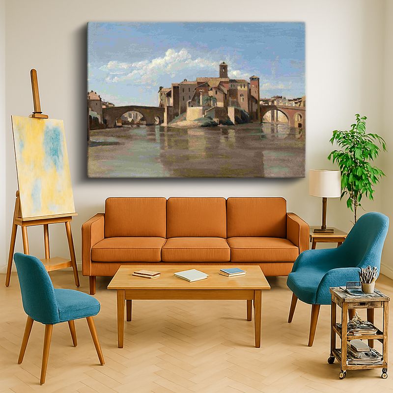 Ressam Kanvas Tablo 529