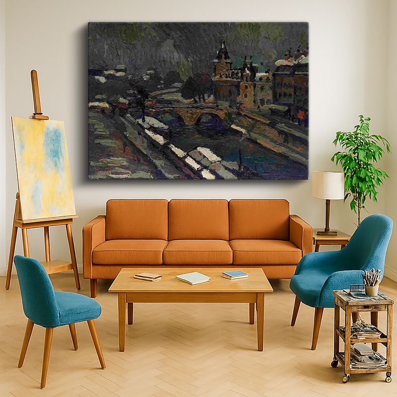 Ressam Kanvas Tablo 532