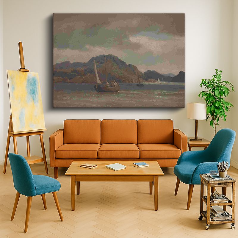 Ressam Kanvas Tablo 545