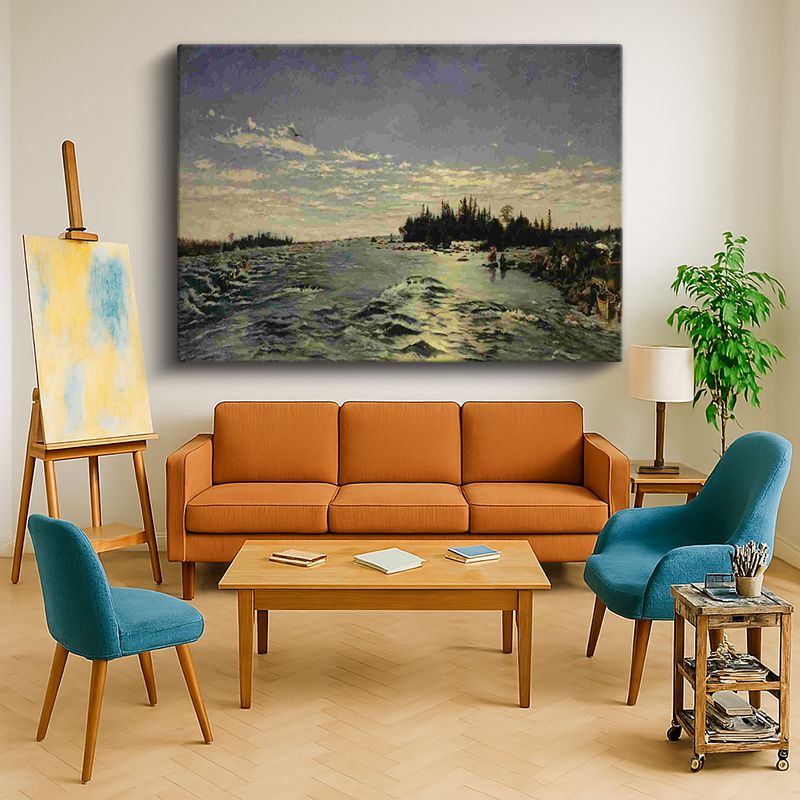 Ressam Kanvas Tablo 550