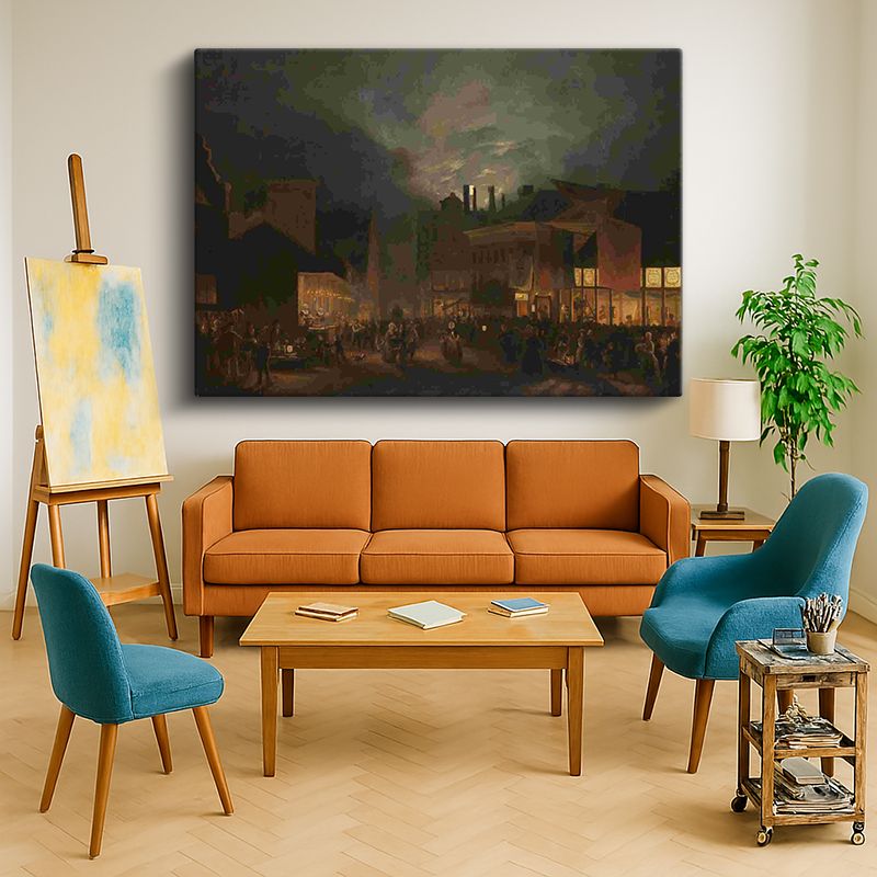 Ressam Kanvas Tablo 551