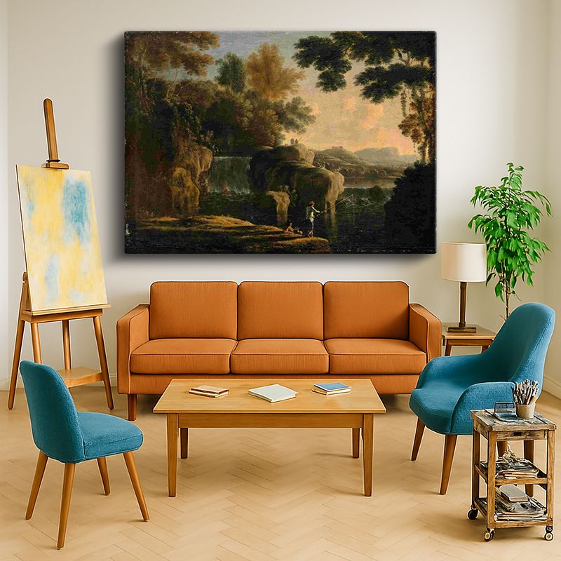 Ressam Kanvas Tablo 553