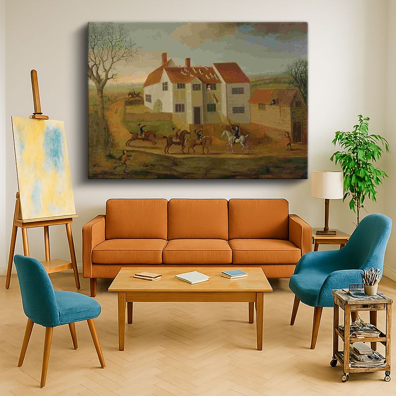 Ressam Kanvas Tablo 556