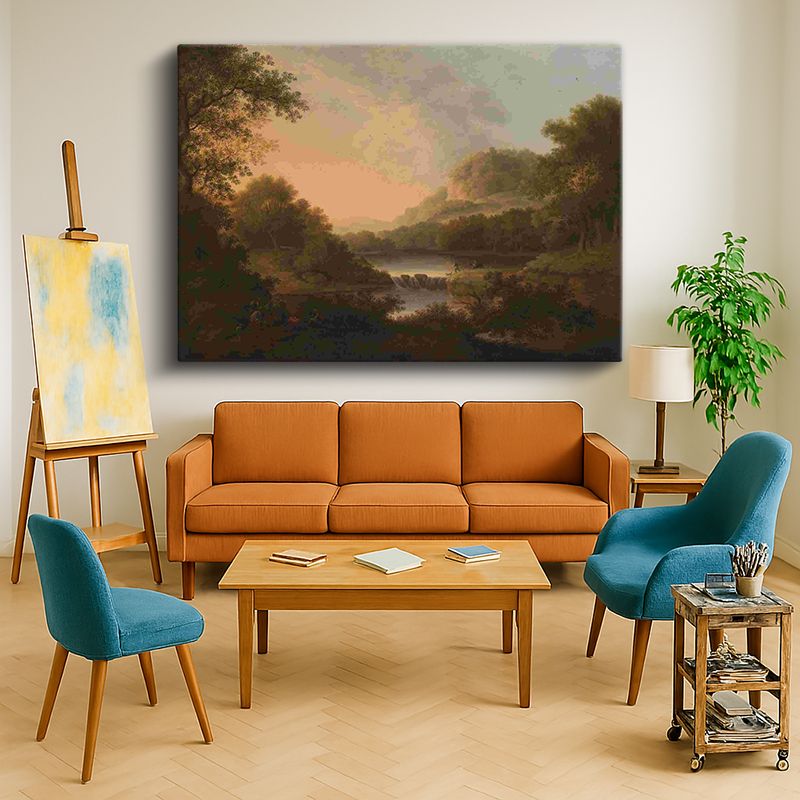 Ressam Kanvas Tablo 557