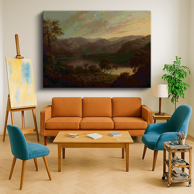 Ressam Kanvas Tablo 560