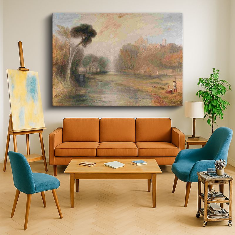 Ressam Kanvas Tablo 561