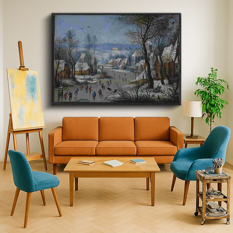 Ressam Kanvas Tablo 565