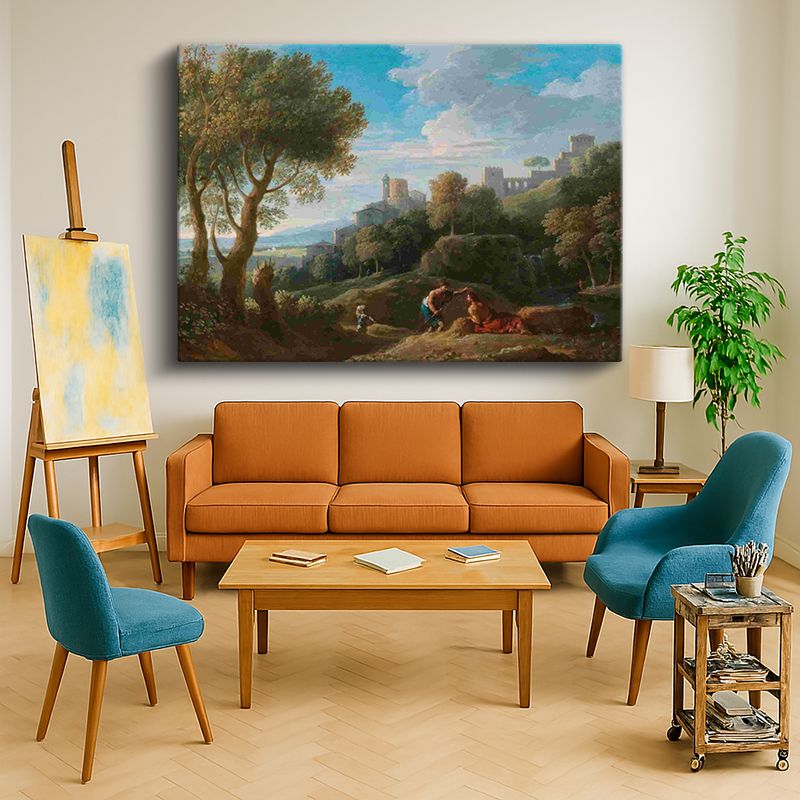 Ressam Kanvas Tablo 579