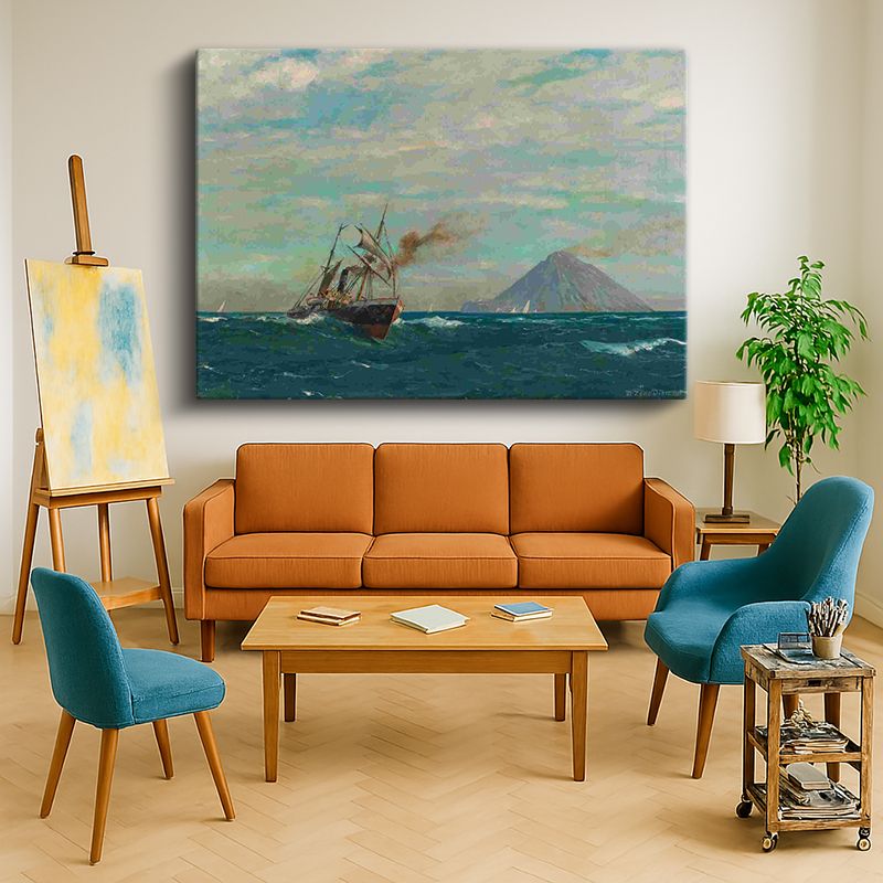 Ressam Kanvas Tablo 581