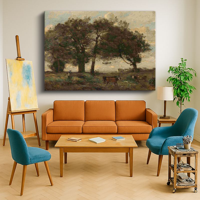 Ressam Kanvas Tablo 590