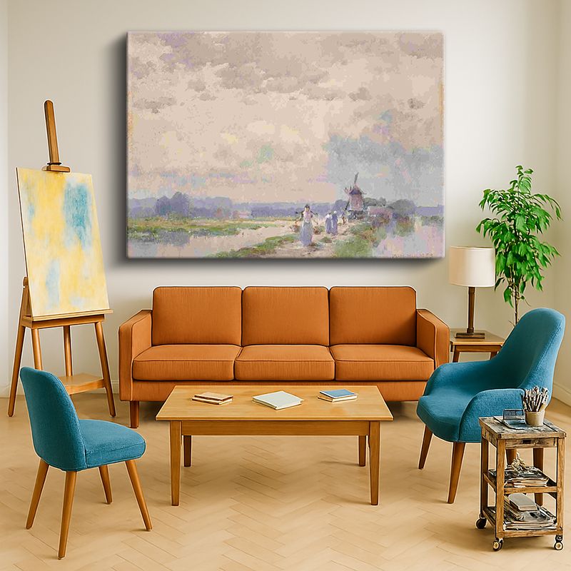 Ressam Kanvas Tablo 594