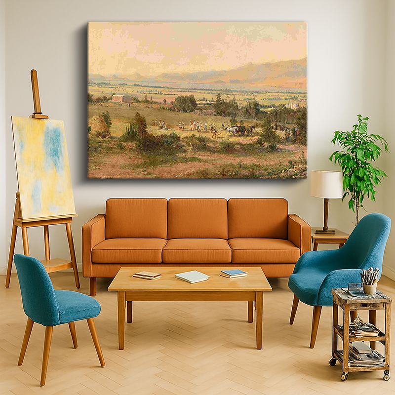 Ressam Kanvas Tablo 596