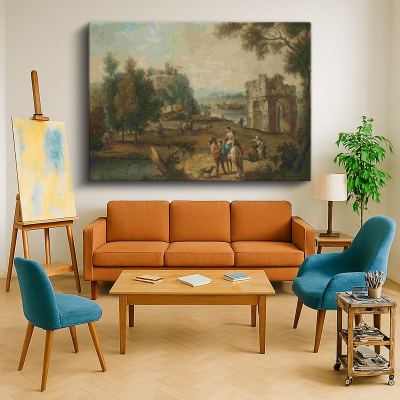 Ressam Kanvas Tablo 599