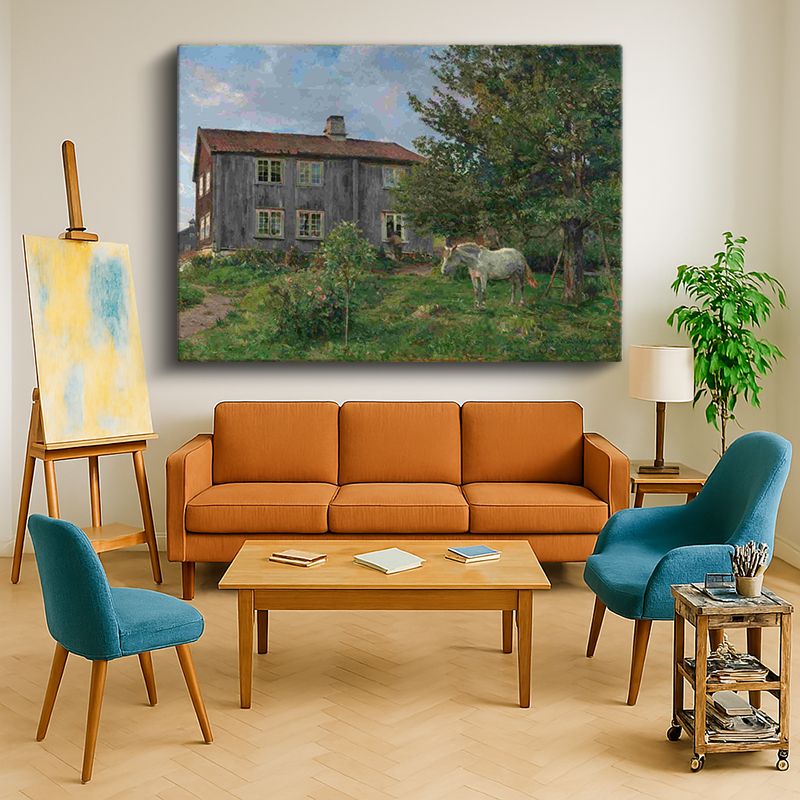 Ressam Kanvas Tablo 608