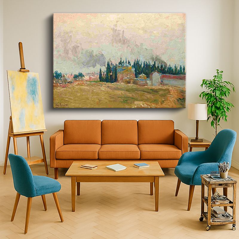 Ressam Kanvas Tablo 613