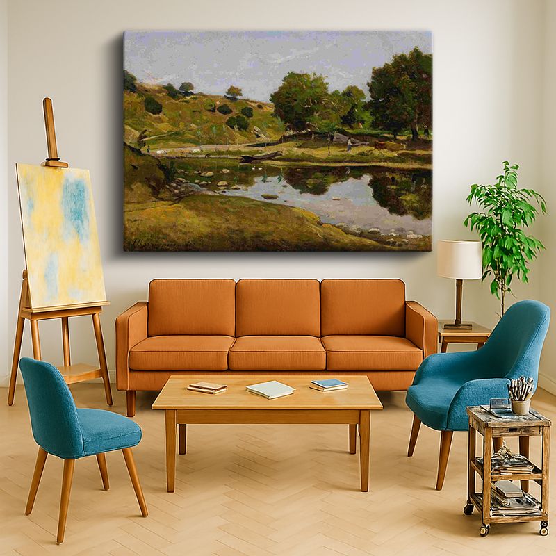 Ressam Kanvas Tablo 617