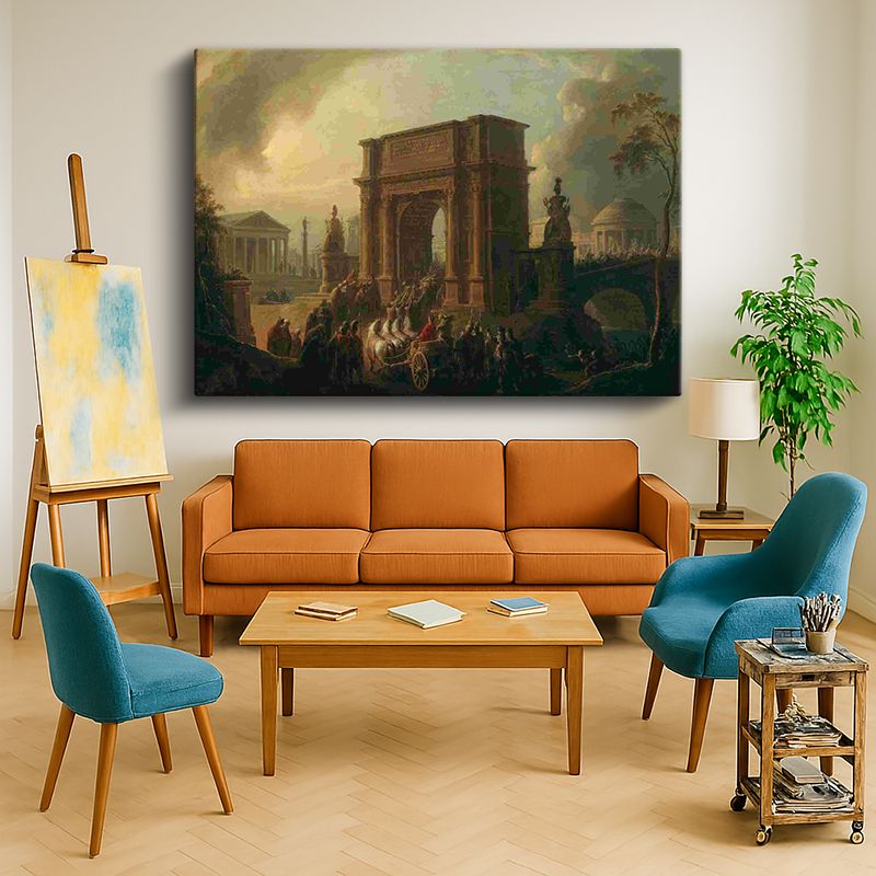 Ressam Kanvas Tablo 623