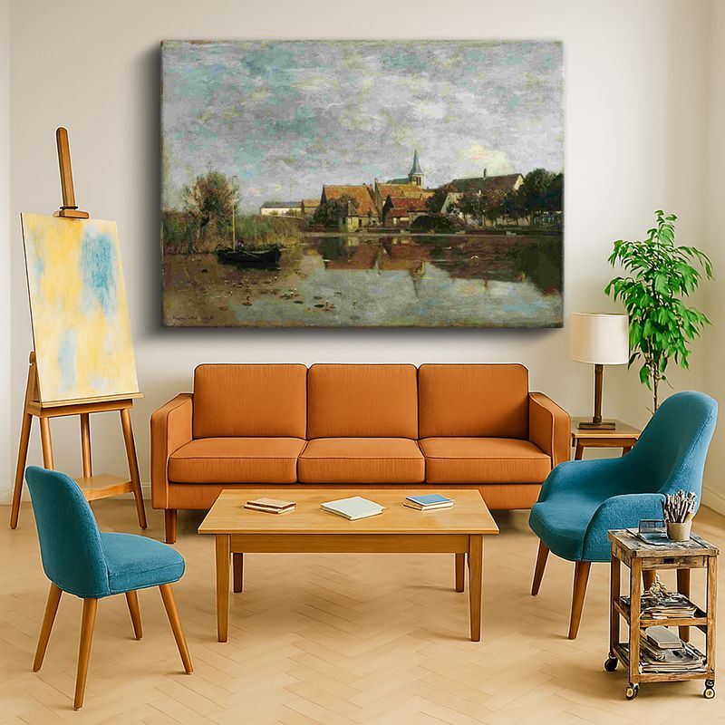 Ressam Kanvas Tablo 627