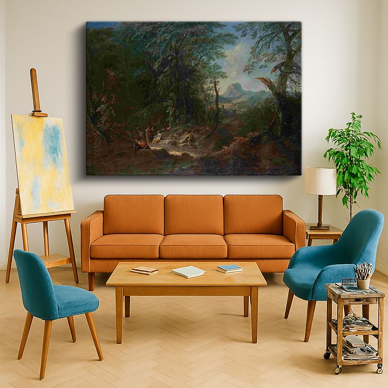 Ressam Kanvas Tablo 628