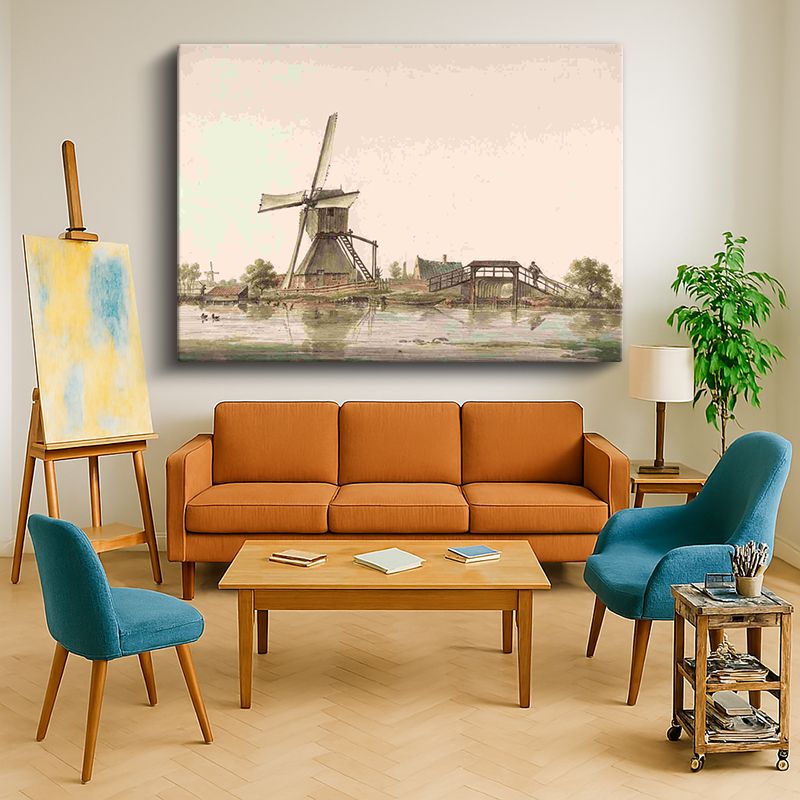 Ressam Kanvas Tablo 630