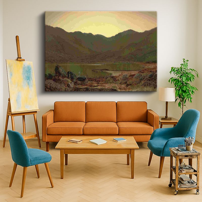 Ressam Kanvas Tablo 632