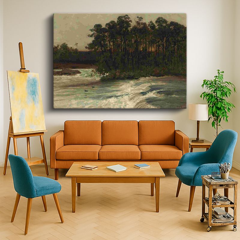 Ressam Kanvas Tablo 635