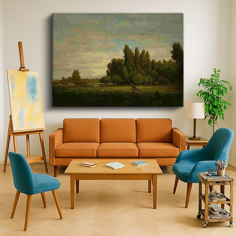 Ressam Kanvas Tablo 636