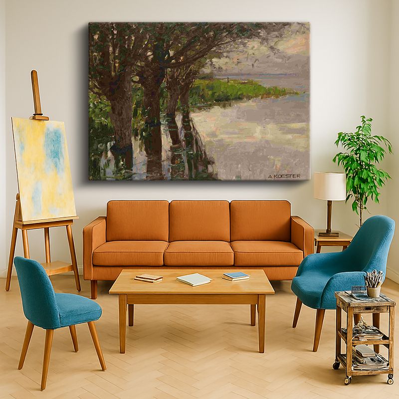 Ressam Kanvas Tablo 637