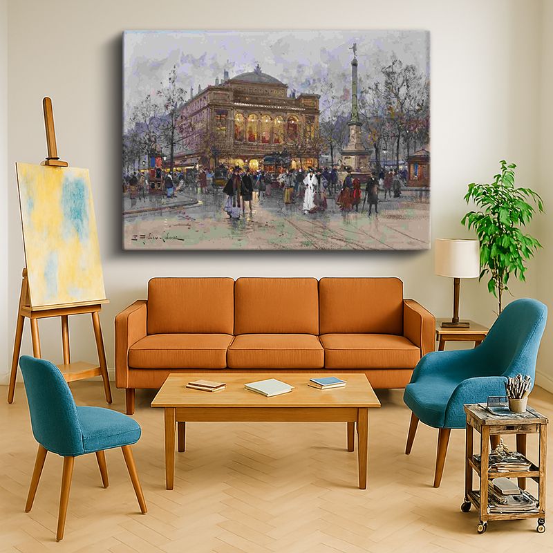 Ressam Kanvas Tablo 640