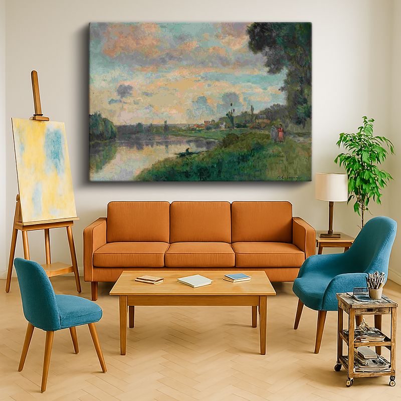 Ressam Kanvas Tablo 644