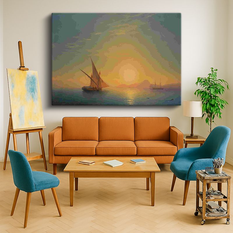 Ressam Kanvas Tablo 648