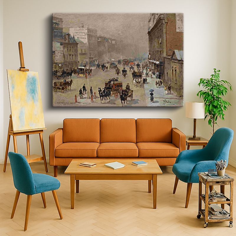 Ressam Kanvas Tablo 650