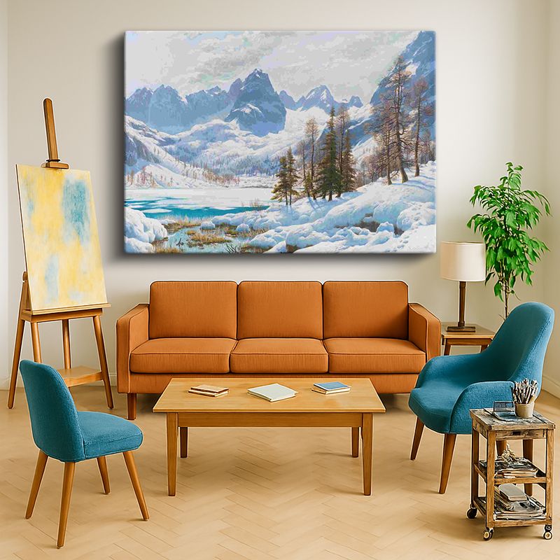 Ressam Kanvas Tablo 652