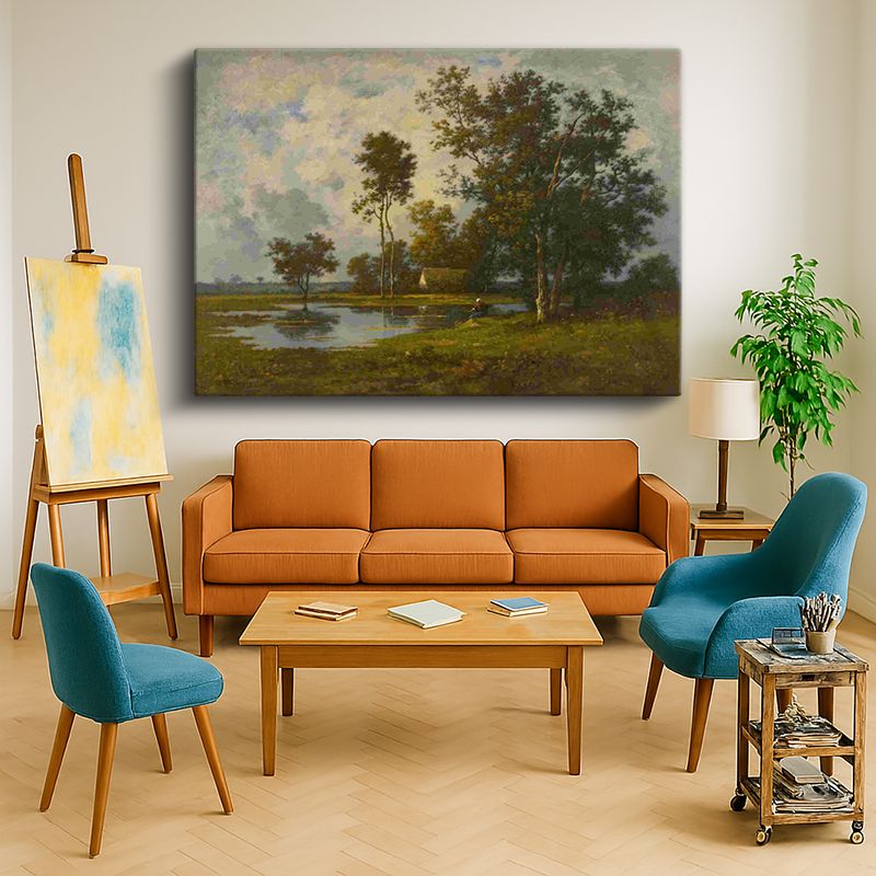 Ressam Kanvas Tablo 660