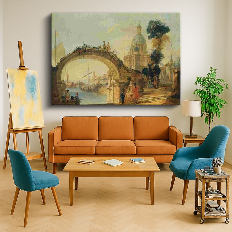 Ressam Kanvas Tablo 663