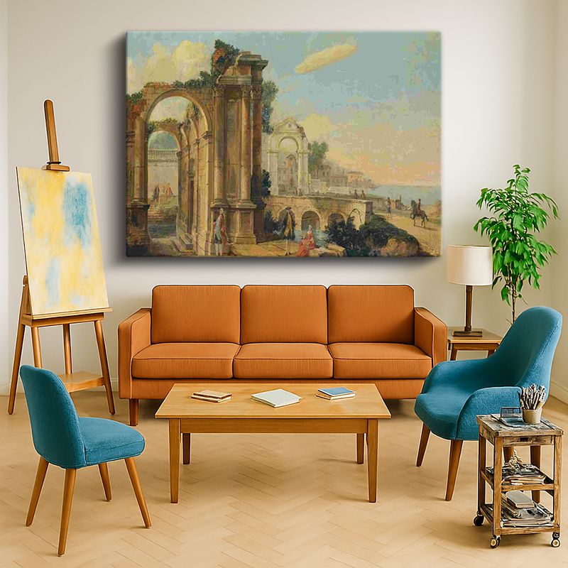 Ressam Kanvas Tablo 664