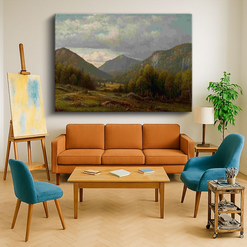 Ressam Kanvas Tablo 670