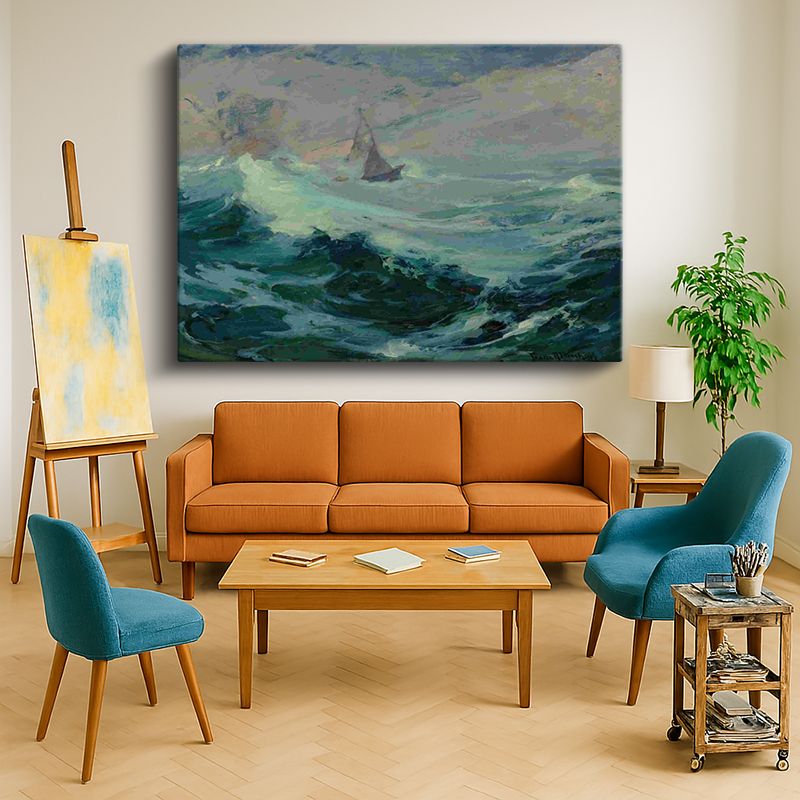 Ressam Kanvas Tablo 671