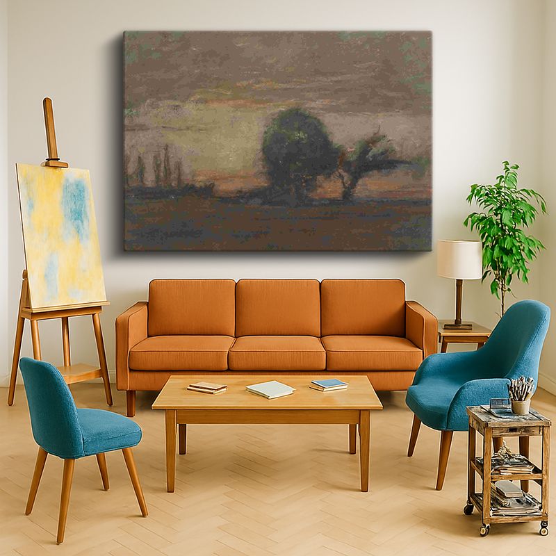 Ressam Kanvas Tablo 674