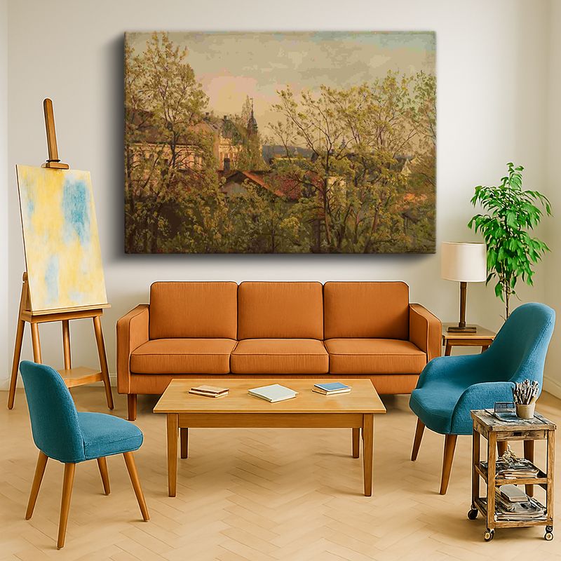 Ressam Kanvas Tablo 677